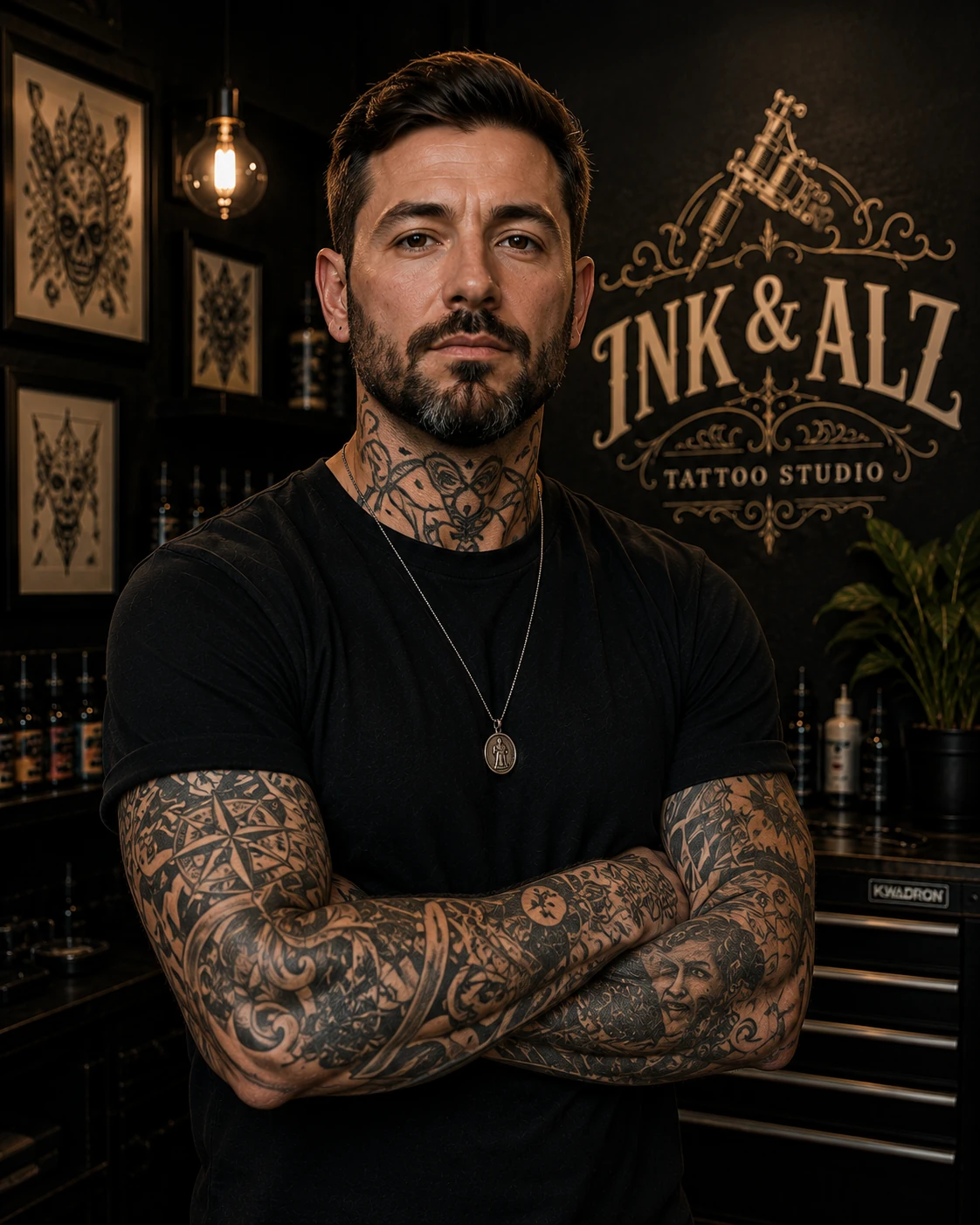 Darius Popescu, Tätowierer für Realism und Portrait